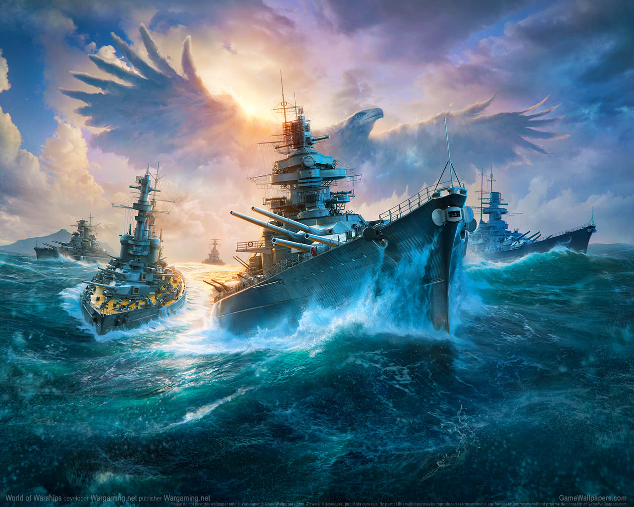 World of Warships fondo de escritorio 18 1280x1024