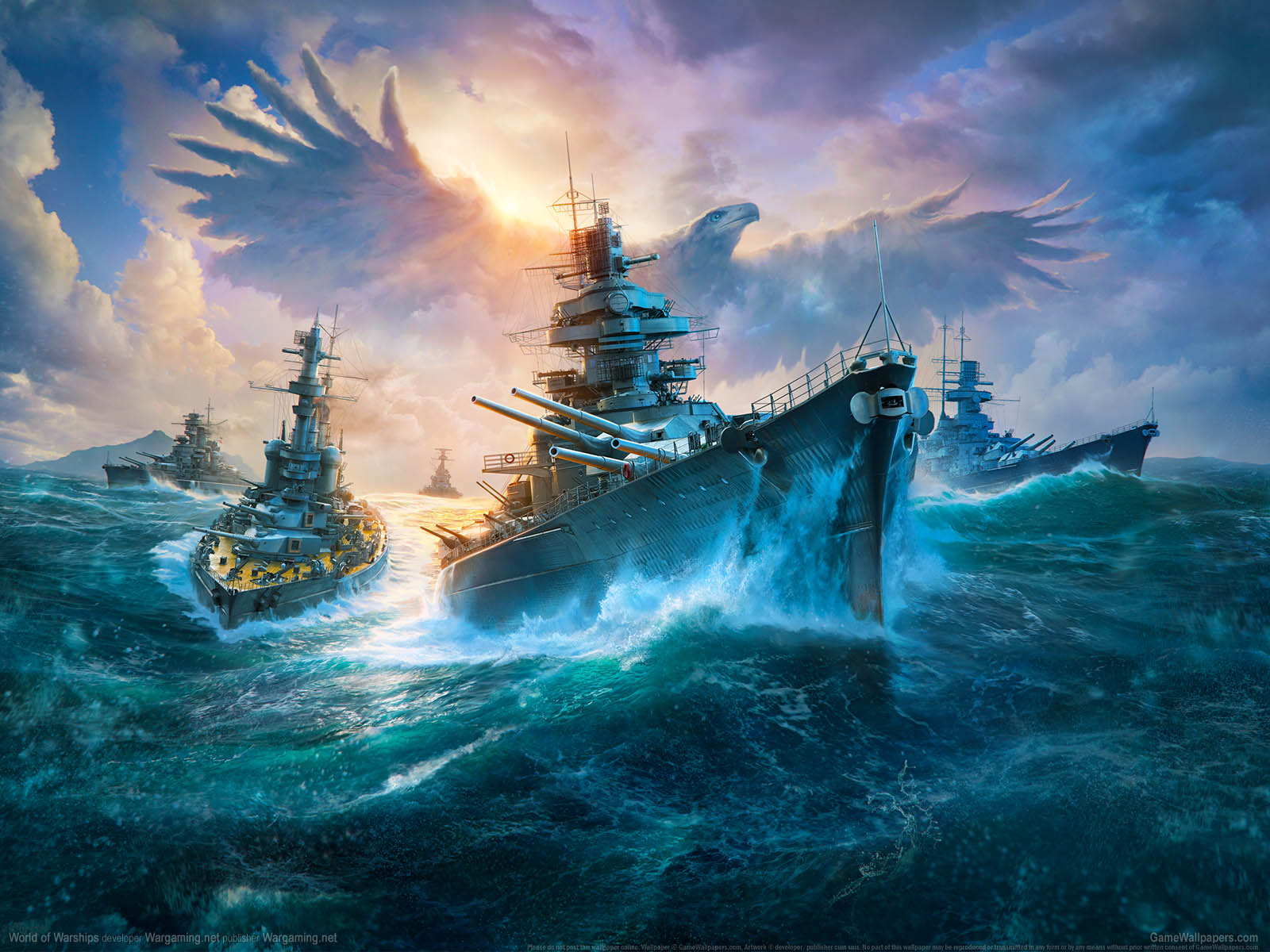 World of Warships fond d'cran 18 1600x1200