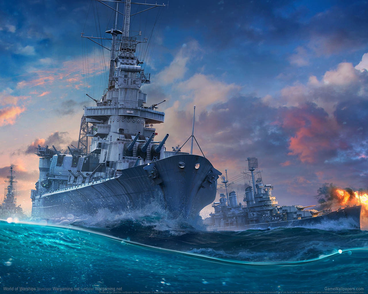 World of Warships fondo de escritorio 22 1280x1024