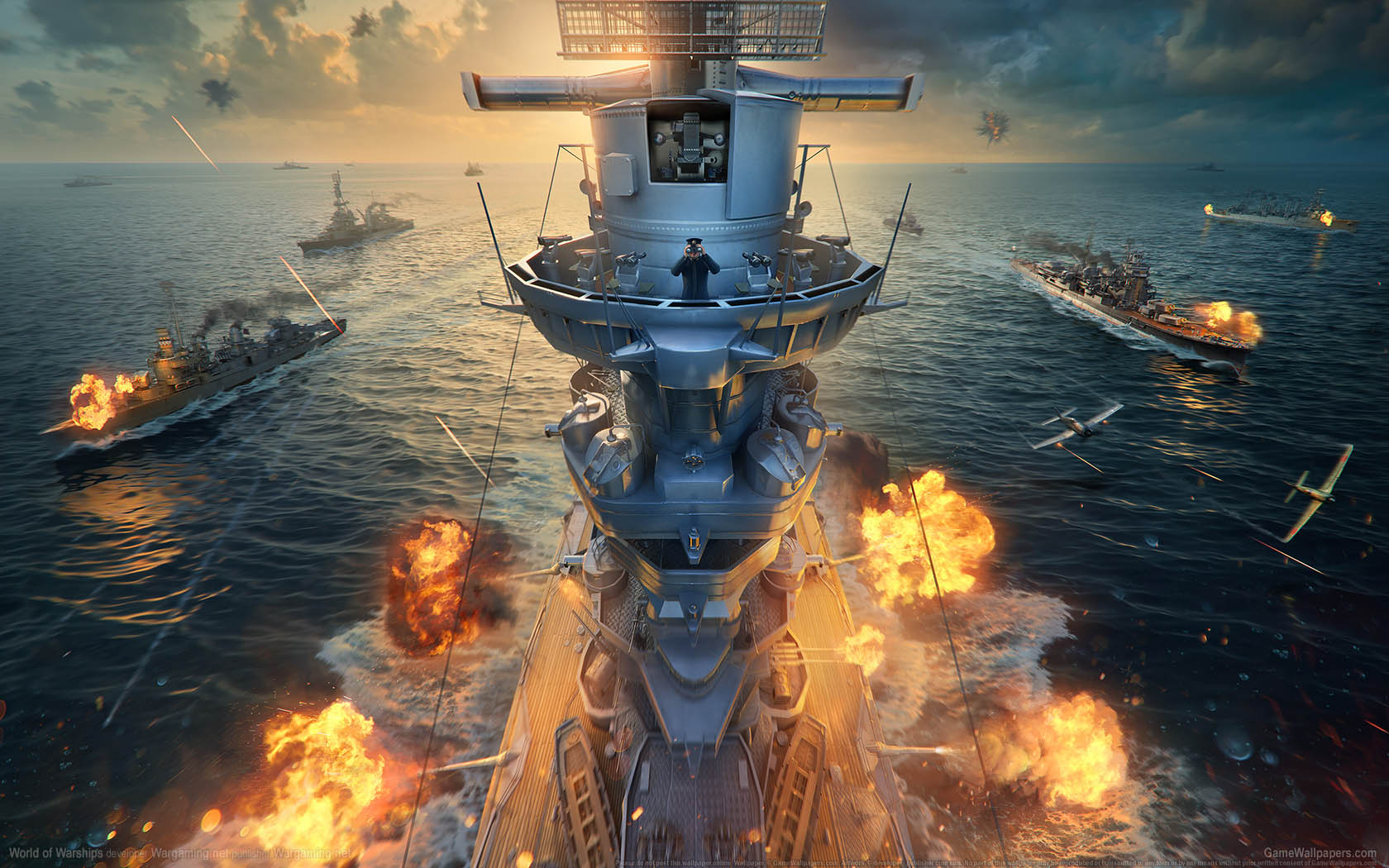 World of Warships fond d'cran 23 1680x1050
