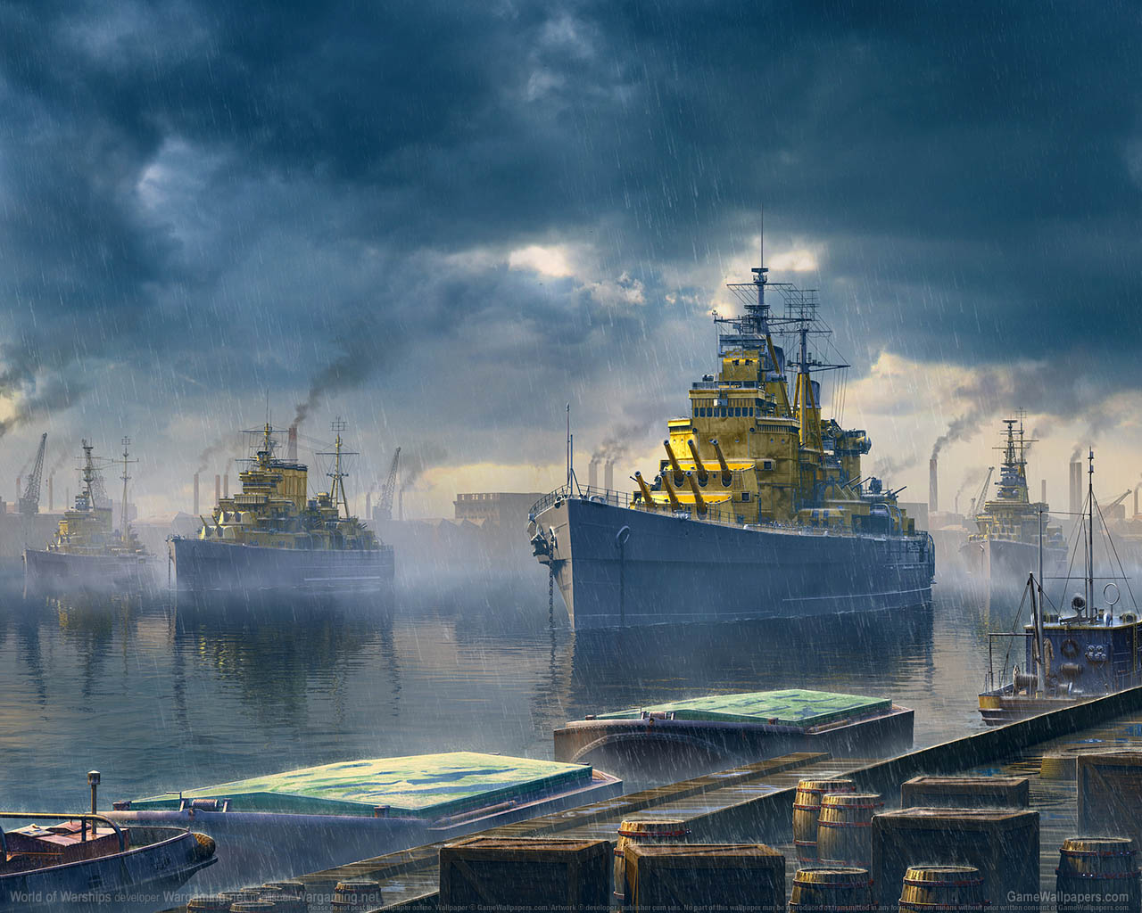 World of Warships achtergrond 24 1280x1024