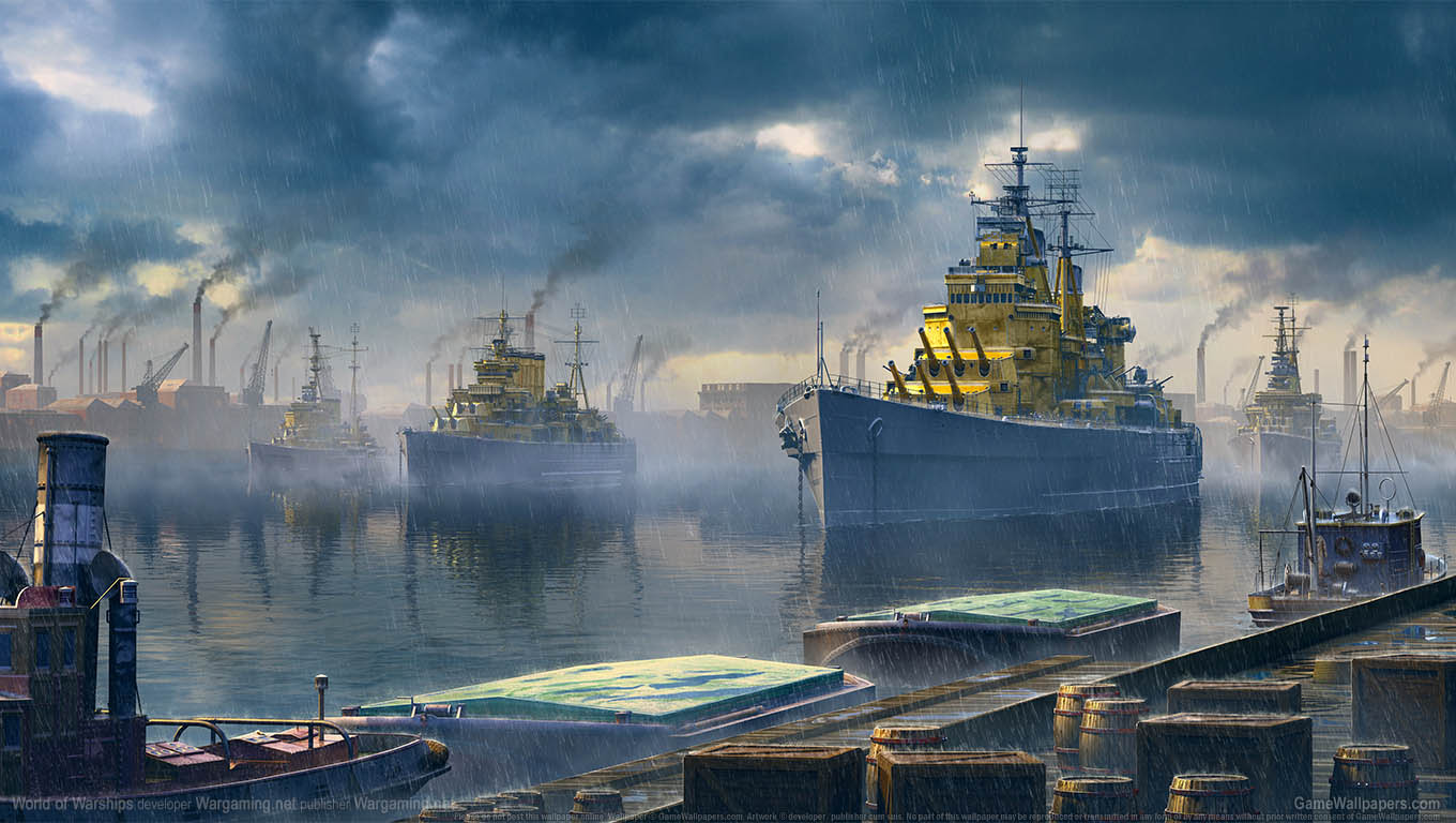 World of Warships Hintergrundbild 24 1360x768