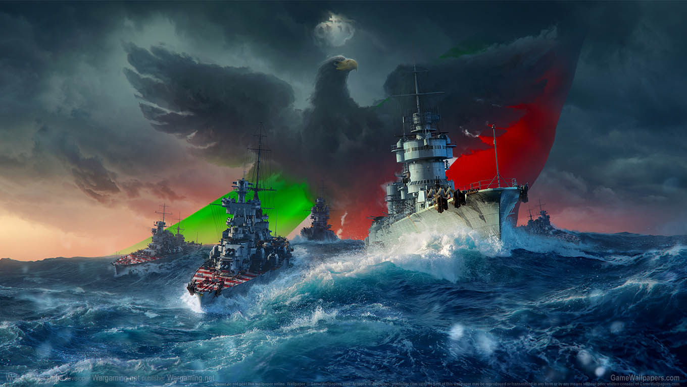 World of Warships wallpaper 25 1360x768