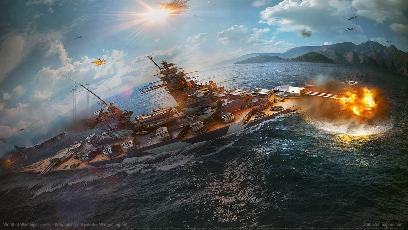 World of Warships fondo de escritorio 27 1360x768