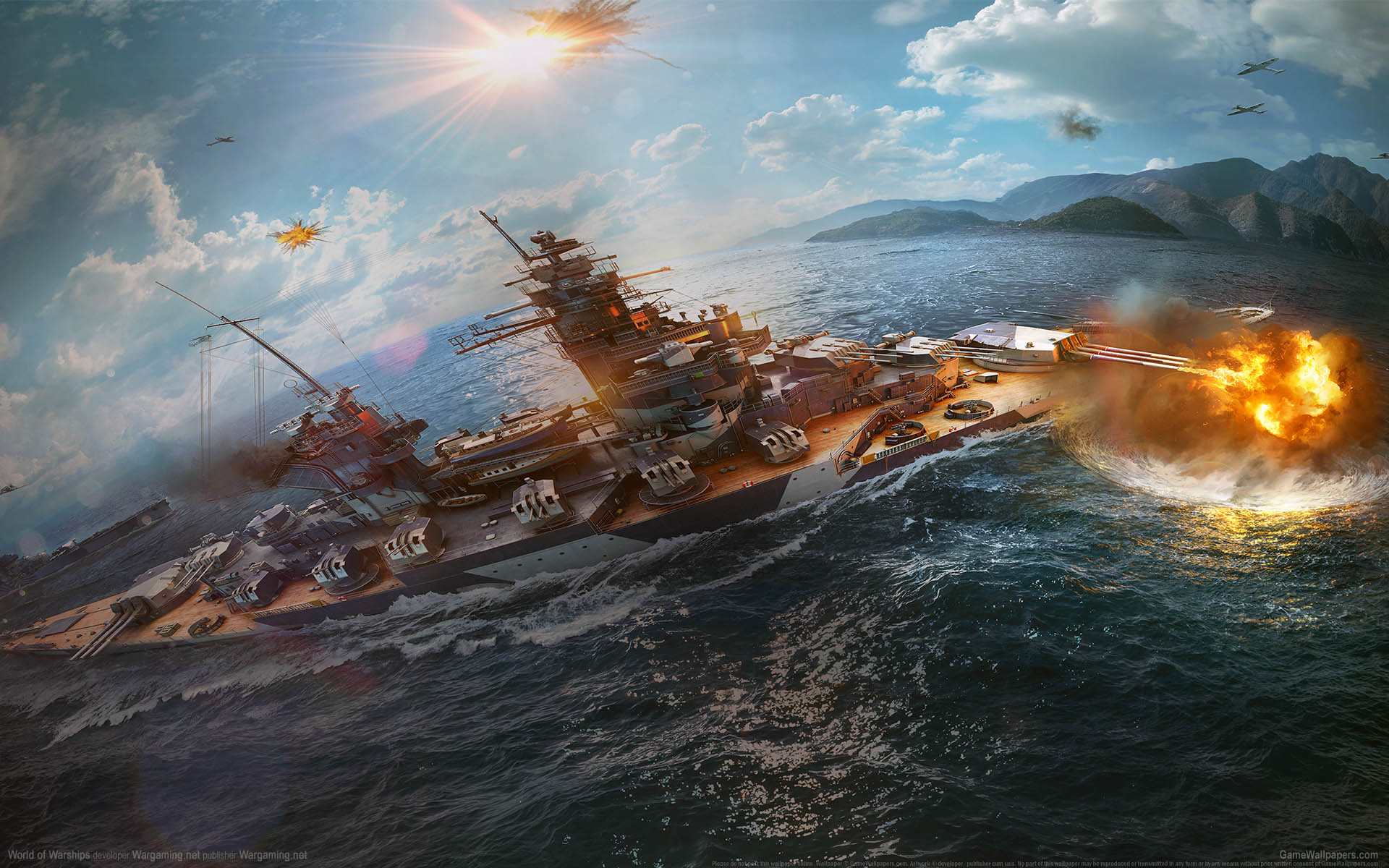 World of Warships fondo de escritorio 27 1920x1200