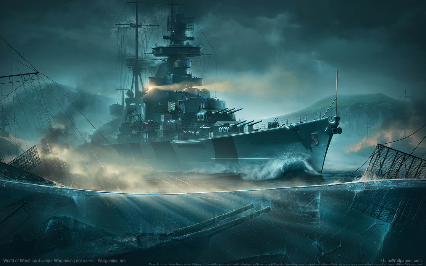World of Warships fondo de escritorio 28 1440x900