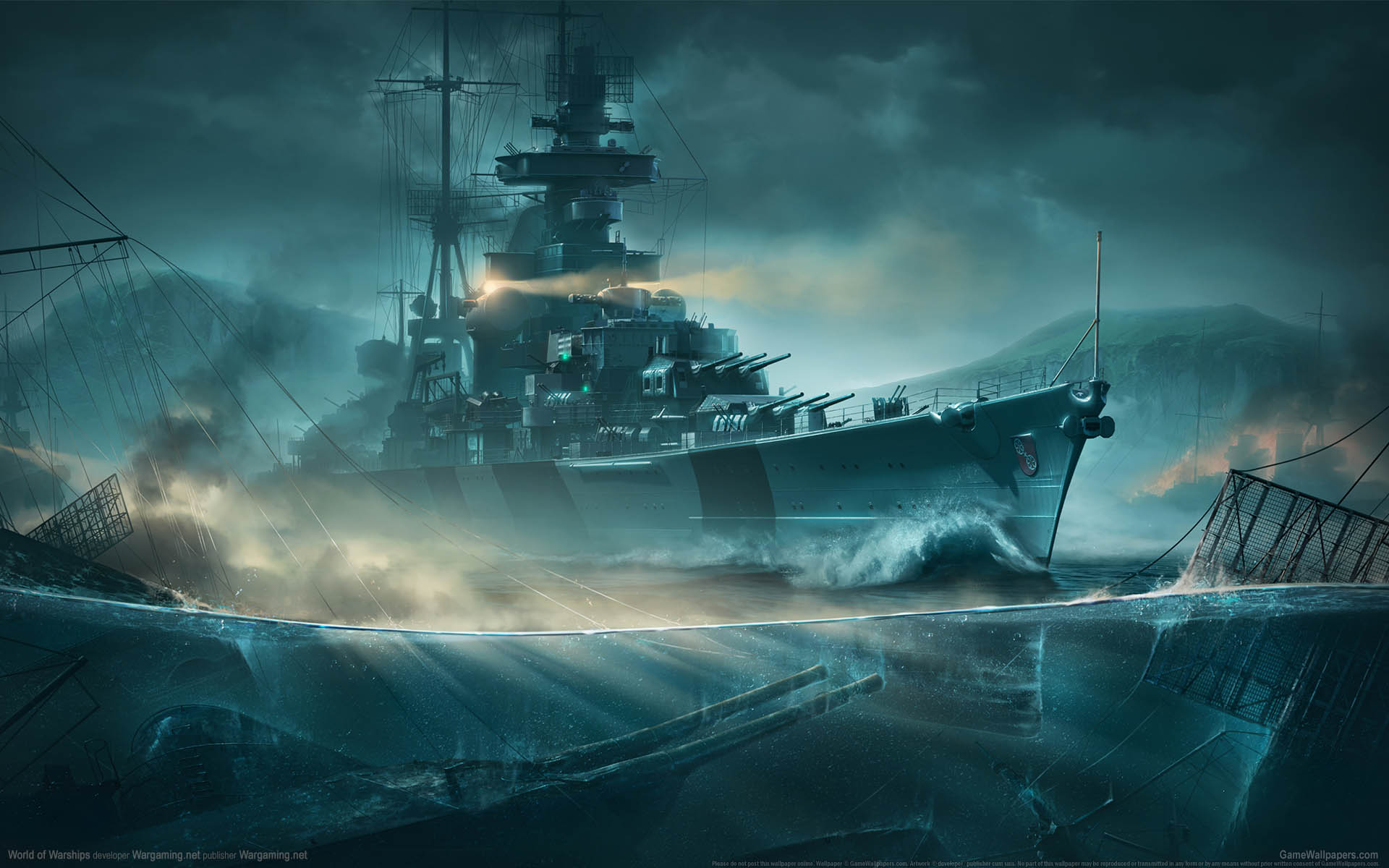 World of Warships achtergrond 28 1920x1200
