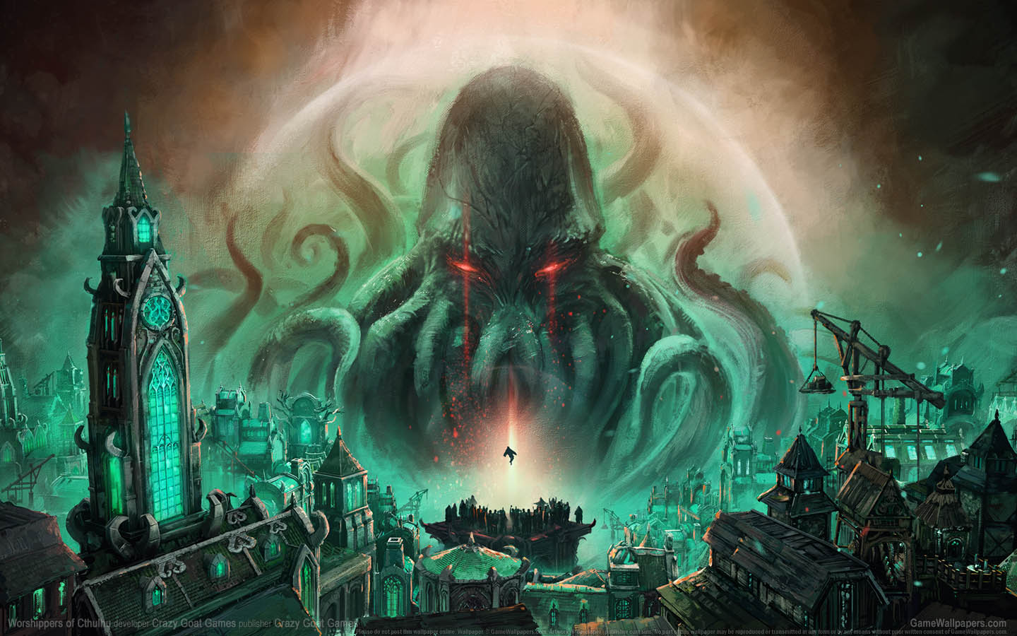 Worshippers of Cthulhu wallpaper 01 1440x900