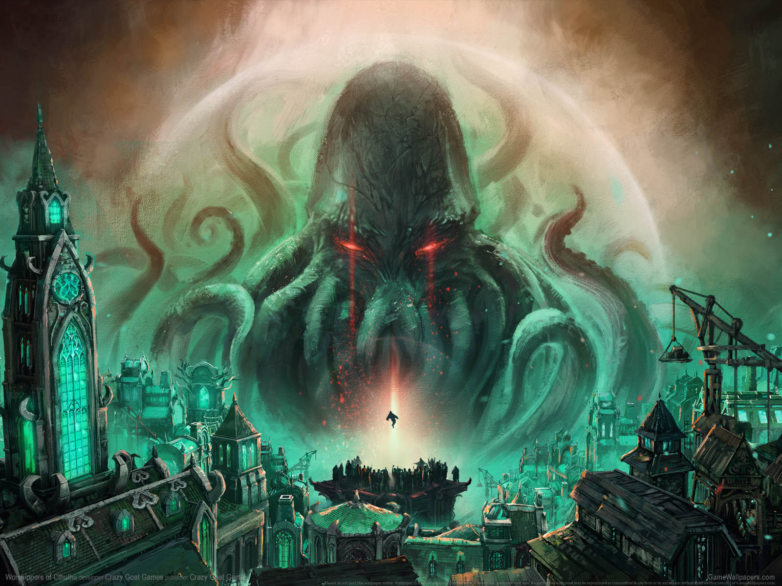 Worshippers of Cthulhu wallpaper 01 1600x1200