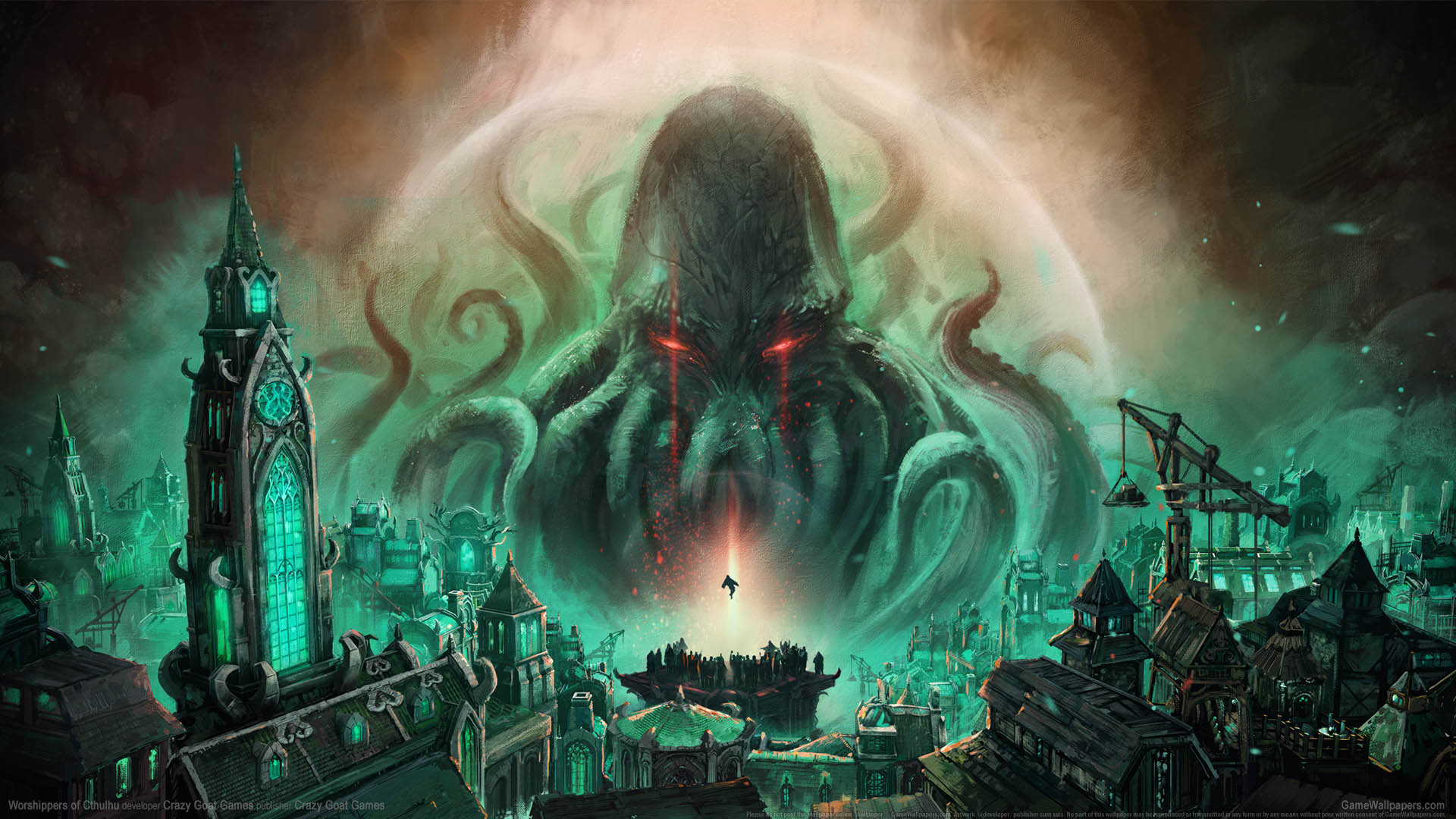 Worshippers of Cthulhu achtergrond 01 1920x1080