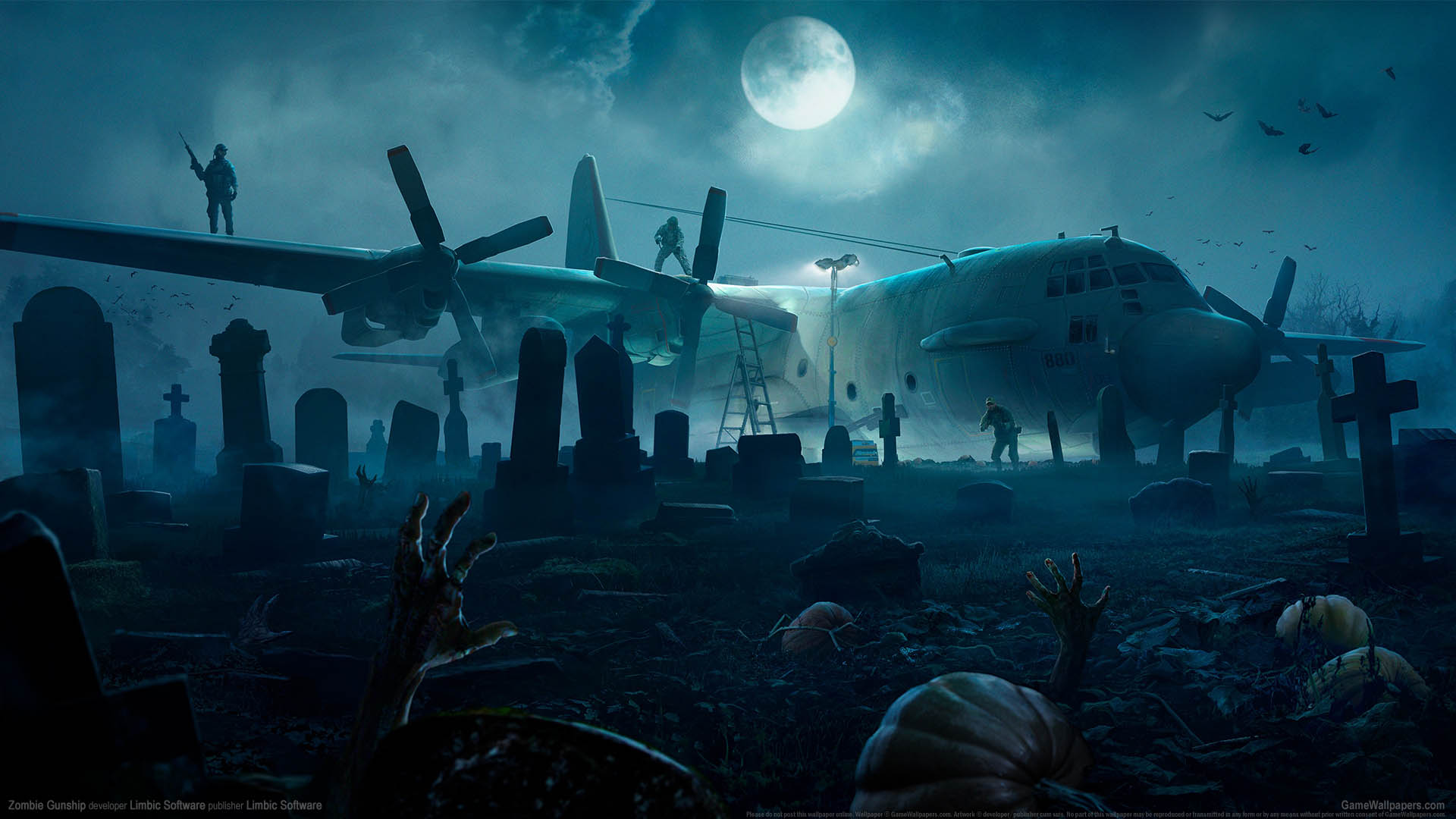 Zombie Gunship Hintergrundbild 01 1920x1080